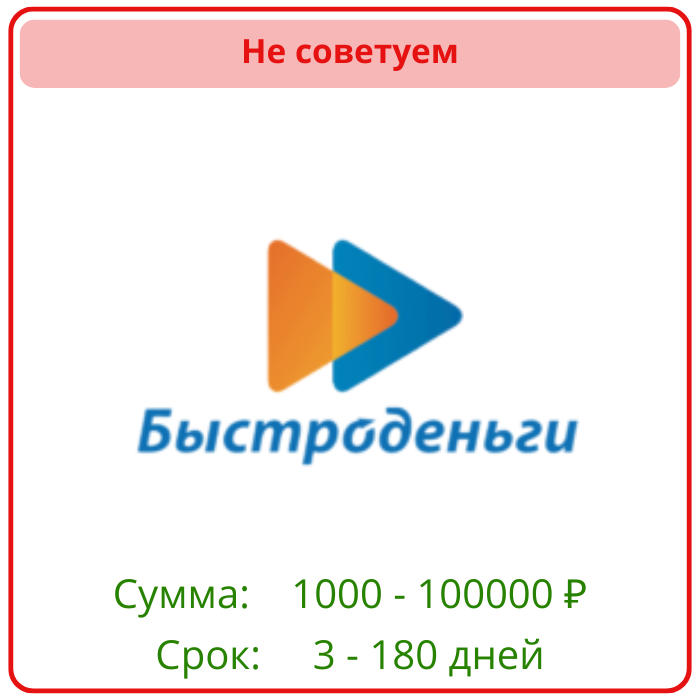 Быстро деньги